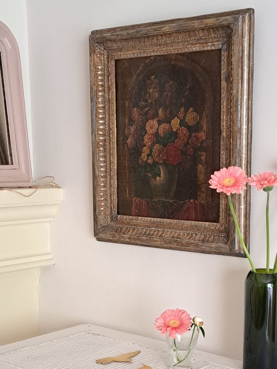 peinture bouquet ancien