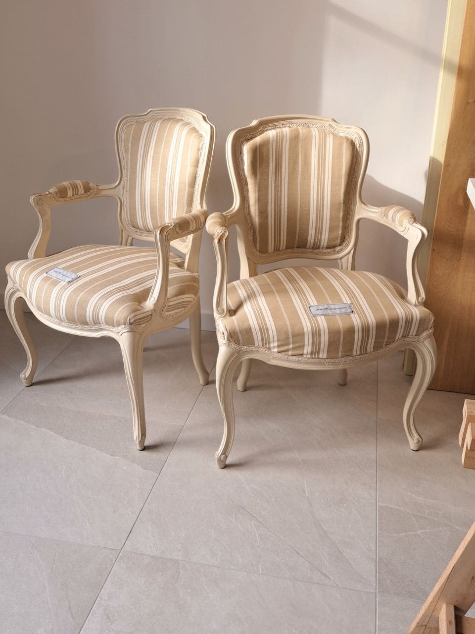 paire de fauteuil de style