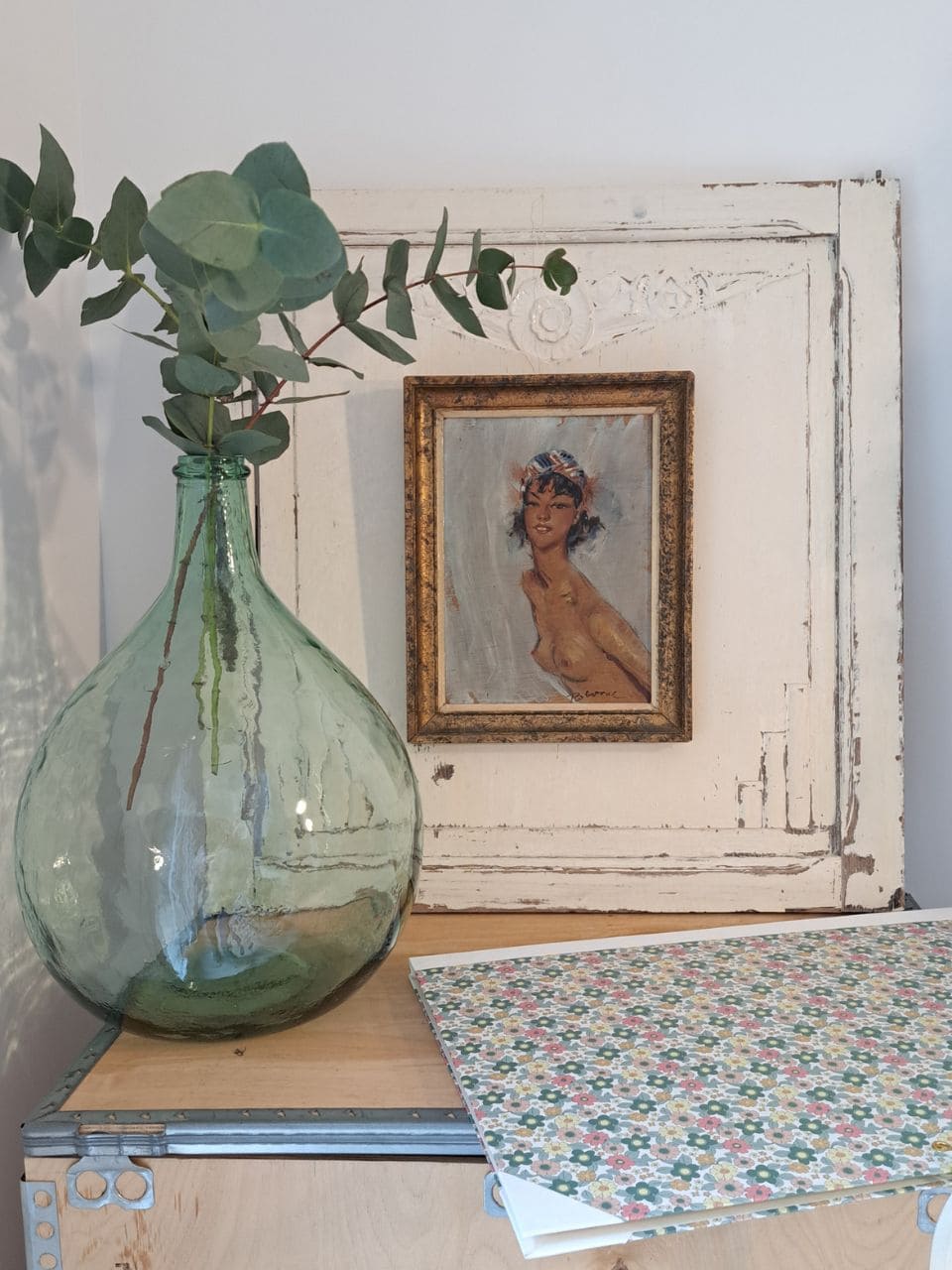 tableau portrait pin up roberval